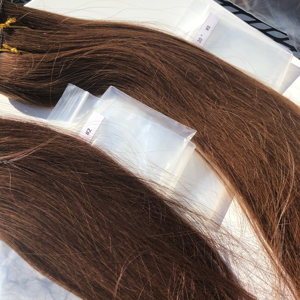 Hair Extension Colors Mixed Browns - Picture 2 of 8